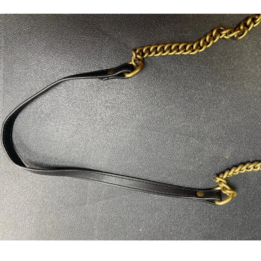 Gucci GG Marmont Leather Black Shoulder Bag/ crossbody purse - Picture 11 of 16